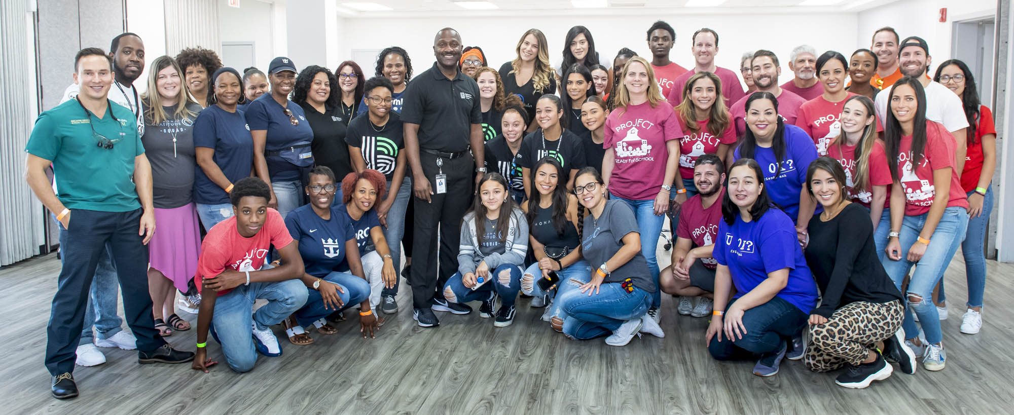 Volunteer team at the 2019 Back to School Bash with Big Brothers Big Sisters